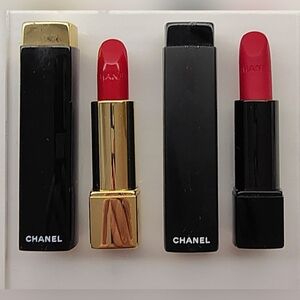 CHANEL Acrylic Store Display Black & Gold Lipstick Set Home Decor Art